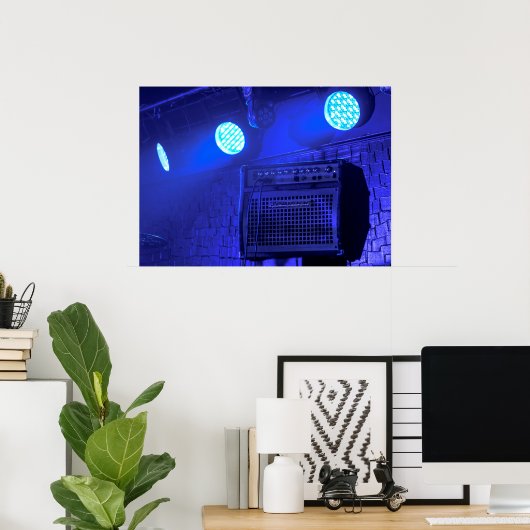 ブルーアンプ ポスター (ホームオフィス)