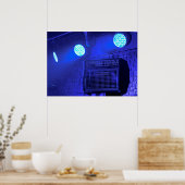 ブルーアンプ ポスター (キッチン)