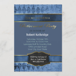 ブルーアーガイルクラシックパーティの招待状 招待状