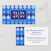 ブルーアーガイルビジユニークネスブランディング 名刺 (正面/裏面)