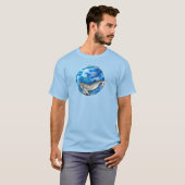 ブルーアースホエールTシャツ Tシャツ (正面フル)