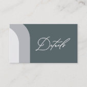 ブルーアーチズゲ結婚スト詳細エンクロージャカード エンクロージャーカード (正面)