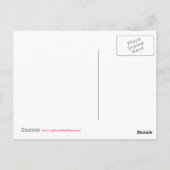 ブルーアートの芸者 ポストカード (裏面)