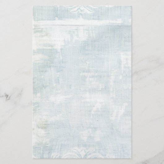 ブルーアートグランジページ 便箋 (正面)