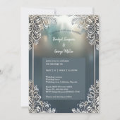 ブルーアートデコ華美フレーム結婚式 (正面)