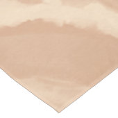 ブルーアートモダンティール(緑がかった色)サンディビーチウォーターカラー テーブルクロス (アングル)