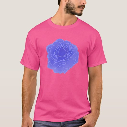 ブルーアーポップ・アートのトバラ Tシャツ (正面)