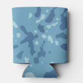 ブルーアーミーカモフラージパターン 缶クーラー (裏面)