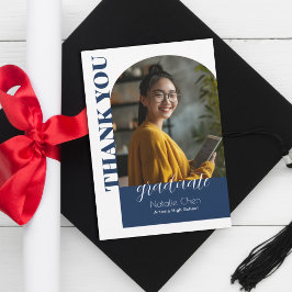 ブルーアーモダンチ写真大学院 サンキューカード