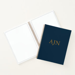 ブルーアーモノグラムのトSketchbookノートブックギフト ノートブック