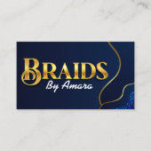 ブルーア王室のフリカ毛編み写真編みサロン ロイヤリティカード (正面)