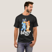 ブルーイのビンゴダンス Tシャツ (正面フル)