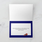 ブルーイェスフアイエズクリスマス シーズンカード (内部)