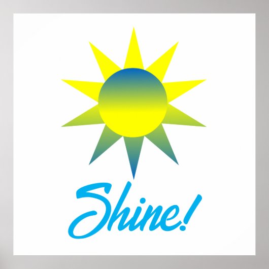 ブルーイエローサンシャイン ポスター (正面)