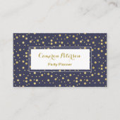 ブルーイエロードットパーティープランナー 名刺 (正面)