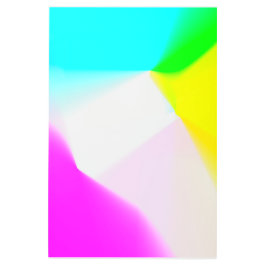 ブルーイエローピンク抽象芸術テクスチャメタル メタルプリント