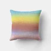 ブルーイエローピンク装飾用クッション クッション (裏面)