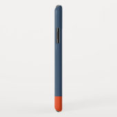 ブルーイエローレッドクリーム – パーソナル化可能 Case-Mate iPhoneケース (裏面/右)