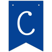 ブルーイエロー卒業 バンティングフラッグ (第3の旗)