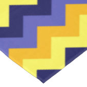 ブルーイエロー金ゴールドシボロンラージテーブルクロス テーブルクロス (アングル)