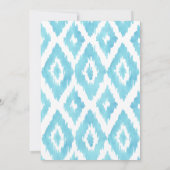 ブルーイカット結婚ズ 招待状 (裏面)