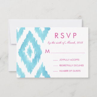 ブルーイカットRSVP 出欠カード