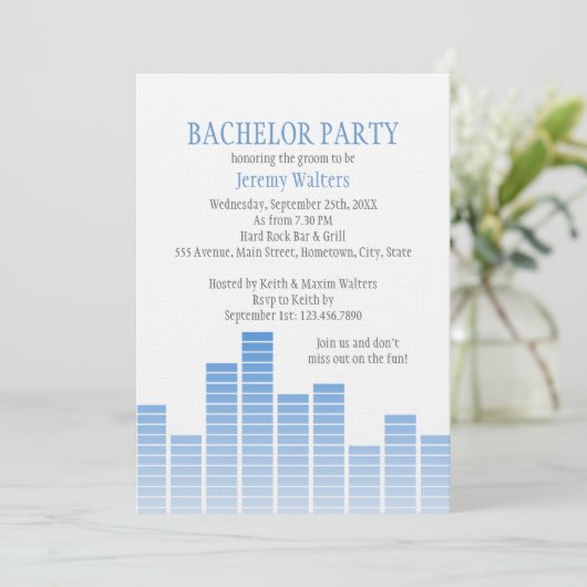 ブルーイコライザ 招待状 (スタンド正面)