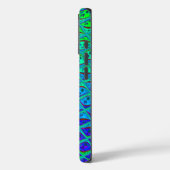 ブルーイタリアンマーメイドモチーフアートプリント Case-Mate iPhoneケース (裏面 / 左)