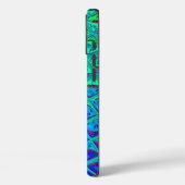 ブルーイタリアンマーメイドモチーフアートプリント Case-Mate iPhoneケース (裏面 / 左)