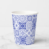 ブルーイタリアンメインスクイーズ ブライダルシャワーレモン 紙コップ (裏面)