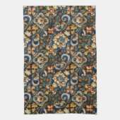 ブルーイタリアンルネッサンス キッチンタオル (縦)