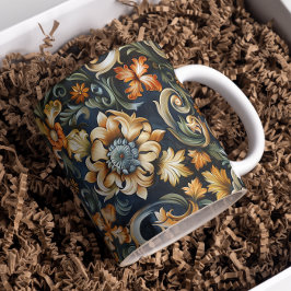 ブルーイタリアンルネッサンス コーヒーマグカップ