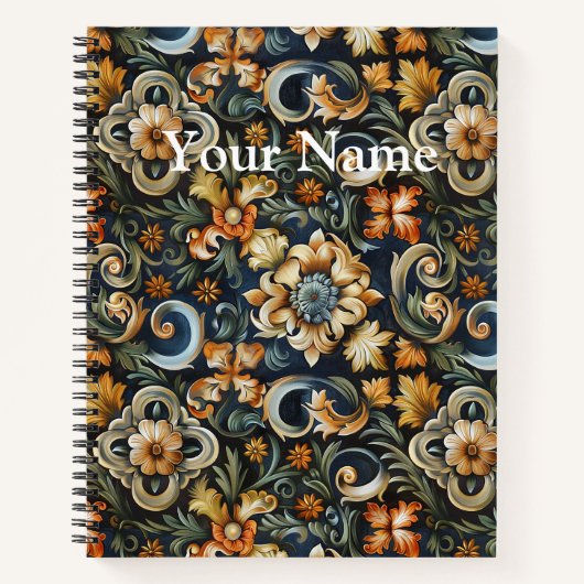 ブルーイタリアンルネッサンス ノートブック (正面)