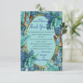 ブルーイッシュターコイズモン離れステラ&蝶 出欠カード (スタンド正面)