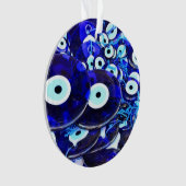 ブルーイビルアイアミュレット オーナメント (正面)