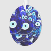 ブルーイビルアイアミュレット オーナメント (正面)