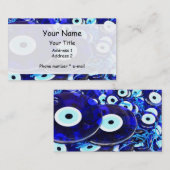 ブルーイビルアイアミュレット 名刺 (正面/裏面)