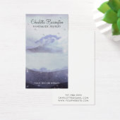 ブルーイヤリングジュエリー山雲表示カード (デスク)