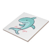 ブルーイルカズリーピングサンダー_コーブ タイル (側面)