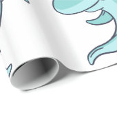 ブルーイルカズリーピングサンダー_コーブ ラッピングペーパー (ロールコーナー)