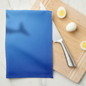 ブルーイルカ キッチンタオル (四つ折り)
