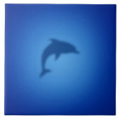 ブルーイルカ タイル (正面)