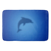ブルーイルカ バスマット (正面)