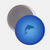 ブルーイルカ マグネット (正面/裏面)