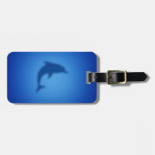 ブルーイルカ ラゲッジタグ (正面横)