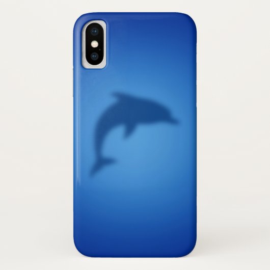 ブルーイルカ Case-Mate iPhoneケース (裏面)