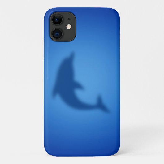 ブルーイルカ Case-Mate iPhoneケース (裏面)