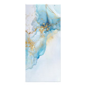 ブルーインク大理石価格リスト ラックカード (裏面)