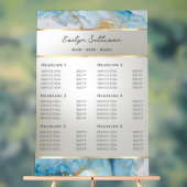 ブルーインク大理石価格表 アクリルサイン (ニュートラル)