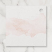 ブルーイングピーチフローラリース水彩 フェイバータグ (裏面)